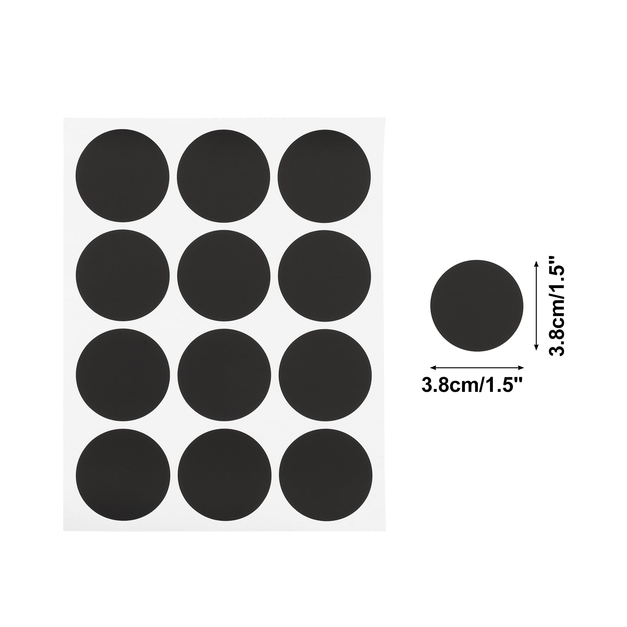 Unique Bargains Removable Erasable Model G Gift Stickers 10 Pcs Black Model J