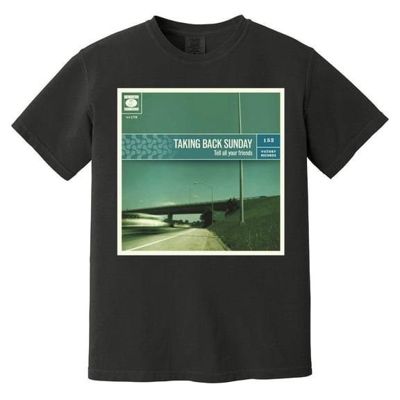 Taking Back Sunday White Album Emo Rock Band Music Fan Comfort Color T-Shirt