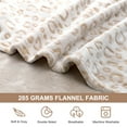 thumbnail image 4 of Livhil Flannel Fleece Throw Blanket, Lightweight Cozy Plush Leopard Blanket (50"x60")-Cheetah Blanket Leopard Throw Blanket for Couch Bed Sofa, 4 of 7