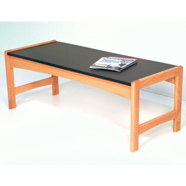 Coffee Table With Granite Look Top Finish Black Light Oak Com Coffee Table With Granite Look Top, Anwen Light Oak Glass Coffee Table