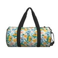 thumbnail image 2 of Gaeub Colorful Fruits Lightweight Travel Cylinder Bag Gym Tote Bag Sports Training Duffle Bag with Pockets and Straps, 2 of 8