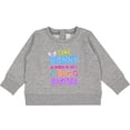 thumbnail image 2 of Inktastic Some Bunny is Going to Be a Big Sister with Bunny Ears and Flowers Baby Sweatshirt, 2 of 4