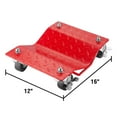 thumbnail image 4 of Pentagon Tool 83-DT5497 5046 Commercial Grade Tire Dolly Tire Skates, Red - Pack of 4, 4 of 6