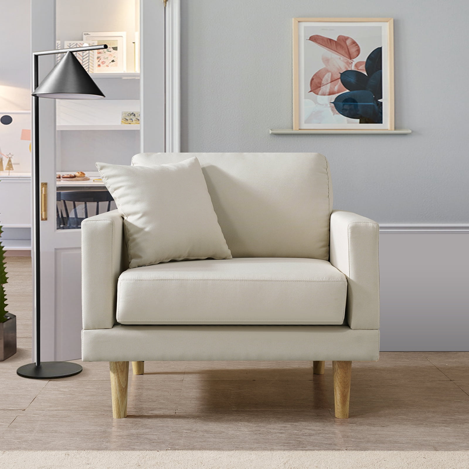 Husbedom 34" Mid Century Modern Accent Chairs for Living Room