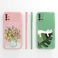 thumbnail image 4 of Funda para Samsung A51 A71, cubierta trasera de silicona líquida suave, protección de cámara, elegante, para Galaxy A51 A 51 A 71 Coque, 4 of 5