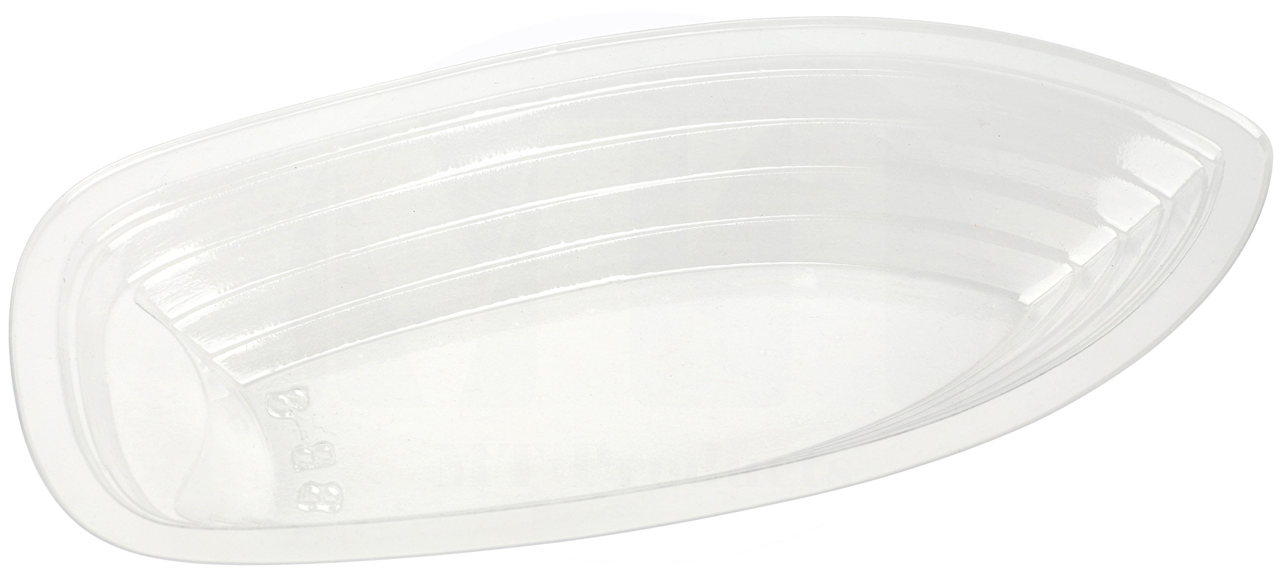 30 Pieces MT Products 12 oz Clear Plastic Disposable Banana Split Boats/Perfect Size/Great Party Dish