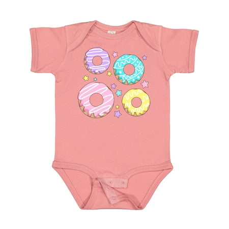 

Inktastic Easter Pastel Donuts with Frosting and Stars Gift Baby Boy or Baby Girl Bodysuit