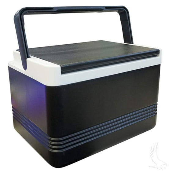 12 Quart Golf Cart Cooler for Club Car, EZGO, | 12 Can Capacity | Universal Fit for Most Golf Cart Models