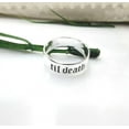 thumbnail image 4 of Aspire Jewels-Til Death Ring, 925 Solid Sterling Silver Ring, Personalized Ring, Til Death Band Ring, Wedding Anniversary Birthday Gift, Til Death Jewelry, fashion Ring, women Ring Girl Ring, 4 of 5