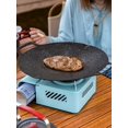 Zhuitw BBQ Camping Frying Pan Cooktop for Bonfire Cast Iron Wok Top