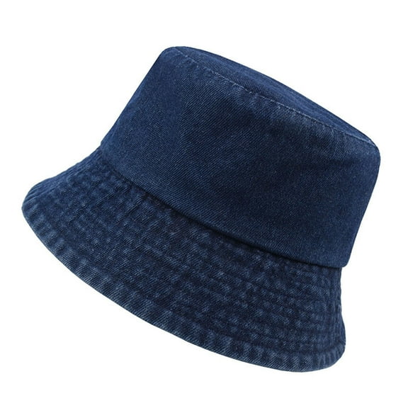 Trendy Denim Bucket Hat For Men Women Casual Outfit Accessories Unisex Sun Hat For Daily Wear And Outdoor Activities