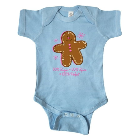 

Inktastic Sugar & Spice Gingerbread Gift Baby Girl Bodysuit
