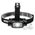 thumbnail image 1 of Linterna Frontal Led De Aluminio 600-800Lm Linterna A Prueba De Polvo Ipx4 Linterna Frontal Lámpara De Cabeza Recargable Luz De Cabeza Nocturna Brillante Para Acampar Al Aire Libre Senderismo Inevent HA014714-00, 1 of 7