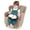 Brown, variant on Giantex Kids Sherpa Sofa Chair, Upholstered Toddler Armchair with Rubber Wood Legs, Pink