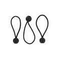 thumbnail image 2 of ABN Bungee Cords with Balls - 25 Pack Black 6 Inch Tarp Tie Downs for Tents, 2 of 2