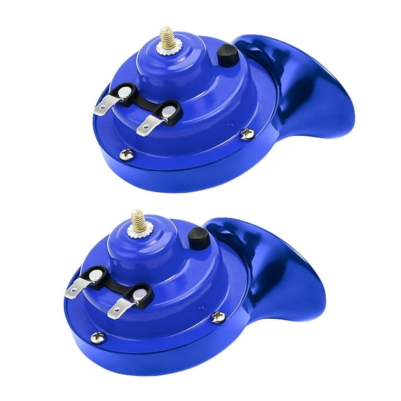 MELIVO 300dB Train Horn for Trucks – 12V Ultra-Loud Dual-Tone Air Horn, Simple Installation & Waterproof Design, Universal Fit for Truck, Car, Motorcycle, Boat & Bike