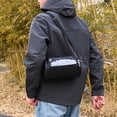 thumbnail image 5 of Zhenhongyql Handlebar Bag With Screen Phone Holder 2 In 1 Multifunctional Front Storage Bag Crossbody Bag For Men Cycling For, 5 of 5