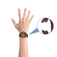 thumbnail image 4 of Correa de repuesto Compatible con Samsung Galaxy Watch4 40/44mm Watch4 Classic 42/46mm 20mm correas de reloj de lona, 4 of 7