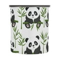 thumbnail image 2 of Cute Panda Animal Airtight Coffee Bean Canister 17oz Food Storage Containers with Lids For Gournd, Tea, Sugar, Flour, Rice, Cereal, Candy Cookie Jar, 2 of 8