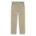 thumbnail image 4 of Generic Boys School Uniform Pants Stretch Pull On Bottom Kids Elastic Waist Straight Leg Trousers Girl Hign Waisted Preppy Clothes, 4 of 5