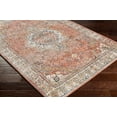thumbnail image 3 of Mark&Day Area Rugs, 6x9 Lake Park Traditional Burnt Orange Area Rug, Orange Ivory Carpet for Living Room, Bedroom or Kitchen (6'7" x 9'), 3 of 6