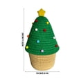 thumbnail image 2 of Christmas Tree Shaped Storage Basket, 2 of 5