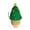 Yellow, variant on HOARBOEG Red Christmas Tree Storage Basket, Festive Organizer Bin, Holiday Decorative Container for Sundries, Tree-Shape Storage Box for Shelf Mantel Countertop