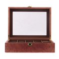 thumbnail image 1 of Estuche para Hombres, Caja de Exhibición de Organizador de Almacenamiento Sólido para Cumpleaños, Día de San Valentín, Bod de de 12 ranuras Salvador Caja de almacenamiento de reloj, 1 of 8