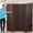 Brown, variant on Room Dividers and Folding Privacy Screens 4 Panel 6 ft Foldable Portable Room Seperating Divider, Handwork Wood Mesh Woven Design Wall, Freestanding, Black