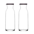 thumbnail image 1 of Jarra de agua LAV Vidrio Transparente 40 onzas 1.2 L con tapa, 1 of 5