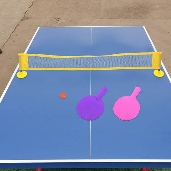 Raindrops 1Set Table Tennis Pong Board Game Set for Indoor Play Toy Game Set
