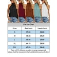 thumbnail image 3 of Gustave Womens Sleeveless Tie Halter Tops Summer High Neck Tank Tops Casual Elegant Vest Shirts Blouses "Caramel, L", 3 of 6