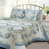 Double Wedding Ring Twin Quilt Set
