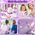 thumbnail image 5 of Laffact Punch Needle Coaster Craft Kit for Beginners,DIY Making Embroidery Cup Pads,1Set, 5 of 6