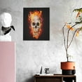 thumbnail image 3 of Gaeub Satanic Skull Print Modern Canvas Wall Art Prints,Artwork Abstract Paintings,Canvas Decorative,Pictures on Canvas for Home Decorations,Wall Decor, 3 of 6