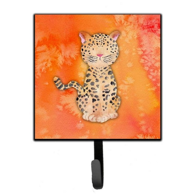 Carolines Treasures BB7396SH4 Leopard Watercolor Leash or Key Holder