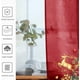 thumbnail image 4 of Cortina youleyar con bolsillo transparente para barra, 132 x 229 cm, color rojo, 4 of 8