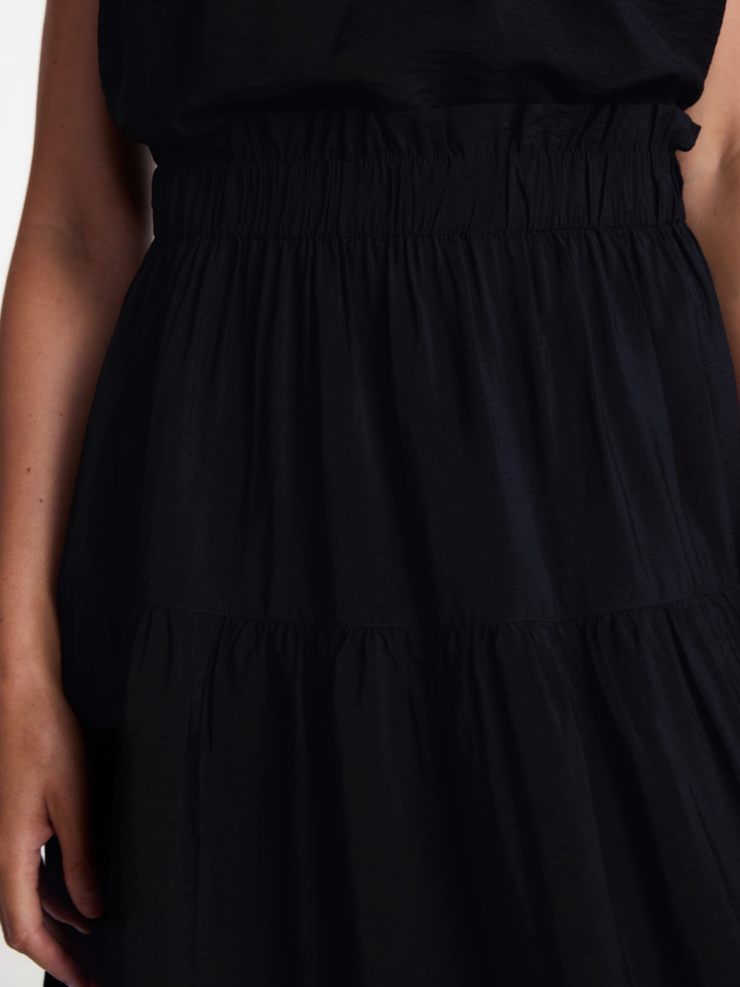 Time and Tru Women’s Tiered Maxi Skirt, Sizes XS-XXXL