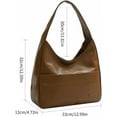 thumbnail image 2 of Ooomay Maya Shoulder Bag, Ooomay The Maya Bag, Casual Trendy Soft Bag Room for Everything Not Look Bulky, 2 of 7