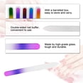 thumbnail image 3 of Lima de uñas de cristal de 5 piezas, limas de uñas de cristal de doble cara, cuidado de uñas de manicura, lima de uñas Beauty Secrets, 3 of 6