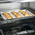 thumbnail image 5 of TrueCraftware- Set of 2 Aluminum Two Thirds Size Sheet Pan 16" x 22" Baking Sheets 20 Gauge - Baking Pan Baking Tray Cookie Sheet Baking Sheet Perfect for Baking Roasting, 5 of 8