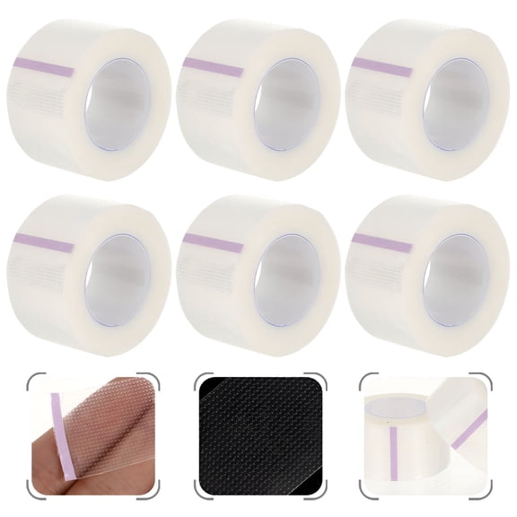 QARUN Roll of medical tape,pressure sensitive skin tape,transparent surgical tape,PE microporous first aid tape