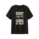 thumbnail image 3 of Camisetas casuales de moda para hombre, mangas cortas, cuello redondo, camisetas informales., 3 of 4