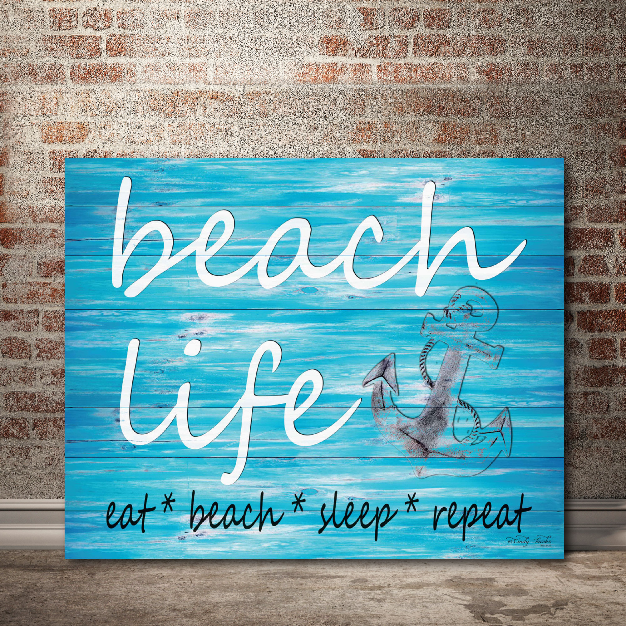 Beach Life Gallery-Wrapped Canvas Wall Art, 16x20