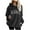 Black, variant on CFLVAEK Fuzzy Fleece Hoodies for Women Plus Size Mama Letter Graphic Hoodie Oversized Long Sleeve Hooded Pullovers Fall Winter Thermal Sweatshirts Pink XXXL