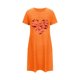 thumbnail image 5 of Camisón corto de talla grande para mujer, camisón de manga corta con estampado de pecho a la moda, camisón para mujer, 5 of 5