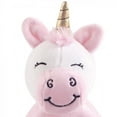 thumbnail image 2 of Hudson Baby Infant Girl Animal Face Security Blanket, Pink Unicorn, One Size, 2 of 2