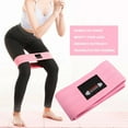 thumbnail image 1 of Yoga 120Lbs Resistencia Loop Ejercicio Bandas Piernas Trasero Cadera Yoga Fitness Entrenamiento Banda Estiramiento Rosa L, 1 of 7