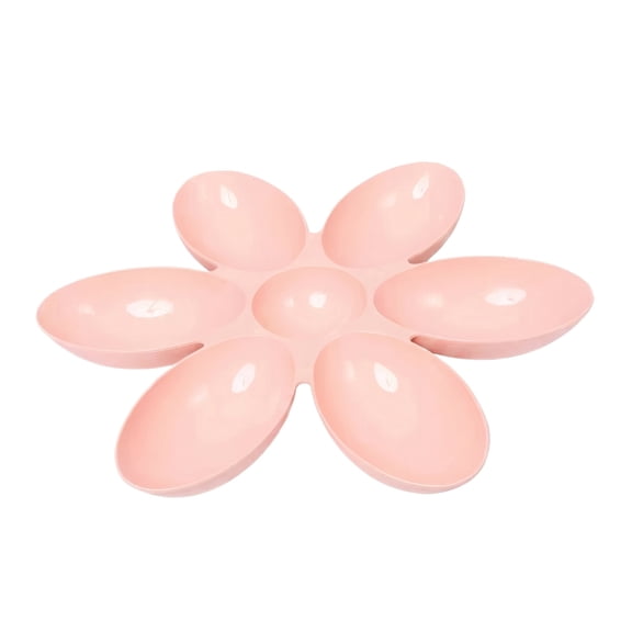 Moonsky Plastic Pet Petal Bowl for Multi-Cat Feeding and Professional Station for Small Dogs and Feline Supplies