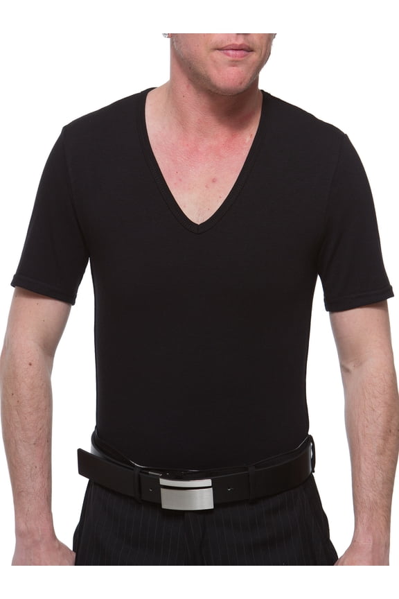 FTM Cotton Concealer V-neck Compression T-shirt